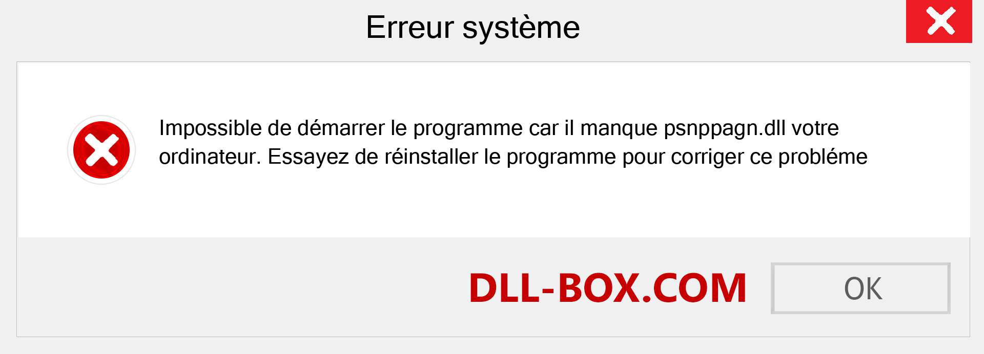 Le fichier psnppagn.dll est manquant ?. Télécharger pour Windows 7, 8, 10 - Correction de l'erreur manquante psnppagn dll sur Windows, photos, images